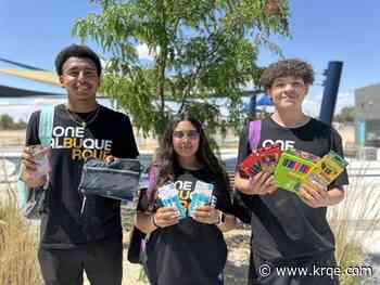 Free school supplies will be handed out to kids at two City of Albuquerque events