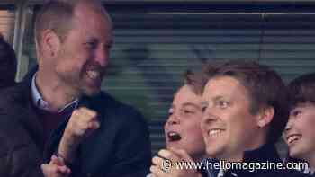 Prince William's private celebrations with Prince George's billionaire godfather