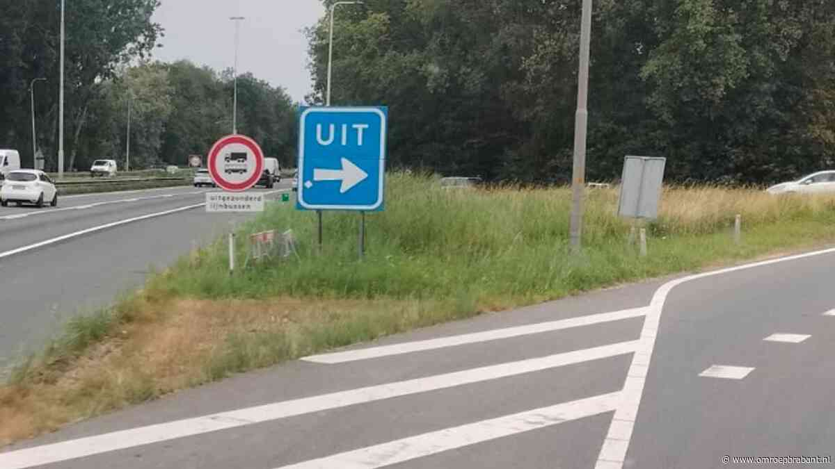 Borden bij Merwedebrug frustrerend: 'Buitenlandse chauffeur volgt gps'