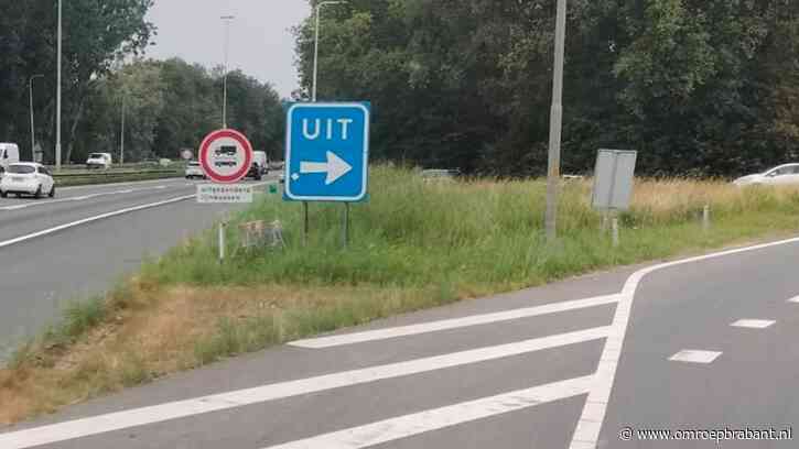 Borden bij Merwedebrug frustrerend: 'Buitenlandse chauffeur volgt gps'