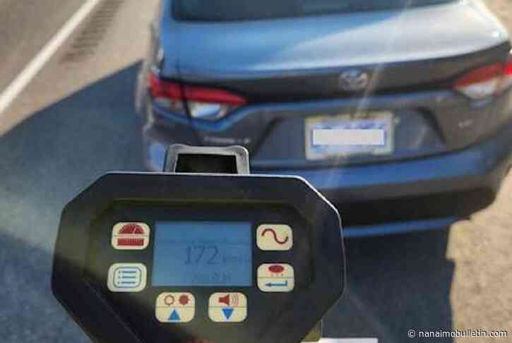 Man caught travelling 172 km/h on Okanagan Connector in test-drive vehicle