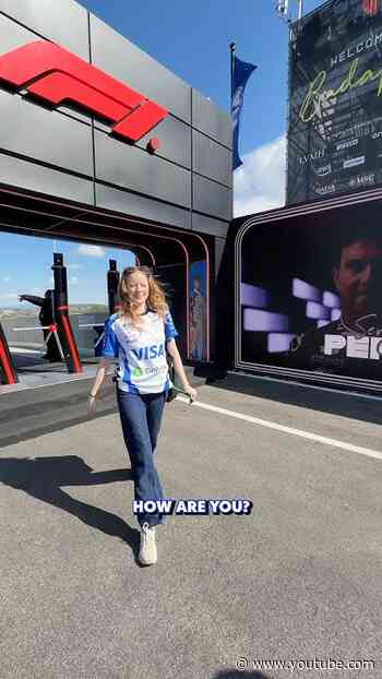 Nori Golacs, our Creator Platform Photographer arrives for Quali day in Hungary 🎥🇭🇺 #F1 #VCARB