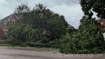 ‘Life-threatening situation': 100 mph winds, destructive hail pummel Chicago area