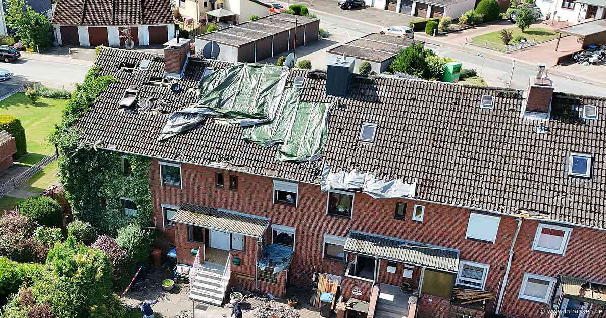 Glückstadt im Unglück: Tornado beschädigt Dutzende Gebäude
