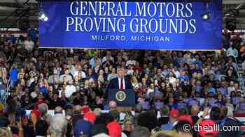 Live updates: Trump touts tariffs at GM in Michigan ahead of primaries