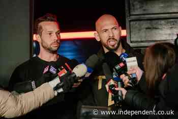 Andrew and Tristan Tate to seek release from US jail while fighting extradition