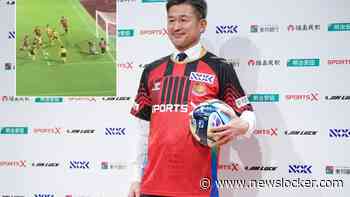 Oudste profvoetballer ter wereld Kazuyoshi Miura (59) na vier seizoenen weer trefzeker