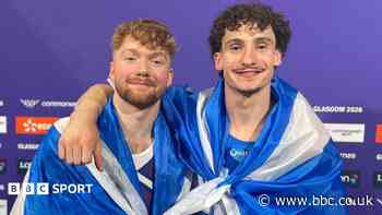 Scotland's Lynn surprises himself to join Ward on pommel podium