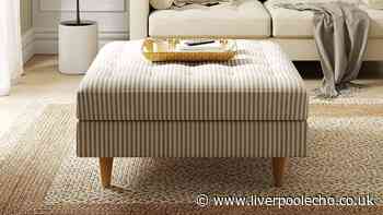 Dunelm shoppers save £99 on 'perfect' half price storage footstool