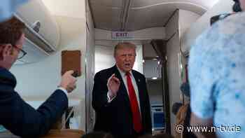 Neue Angriffe bei Misserfolg: Trump sieht "gute Chance" auf Einigung mit dem Iran