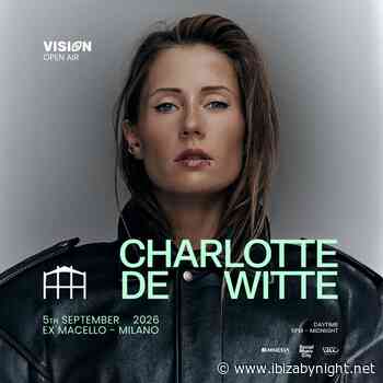 Vison presents Charlotte de Witte in Milan!