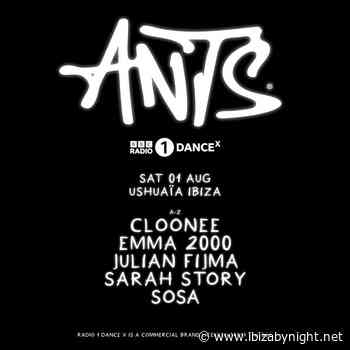 ANTS at Ushuaïa Ibiza  presents  Cloonee, Emma 2000, Julian Fijma, Sarah Story & Sosa!