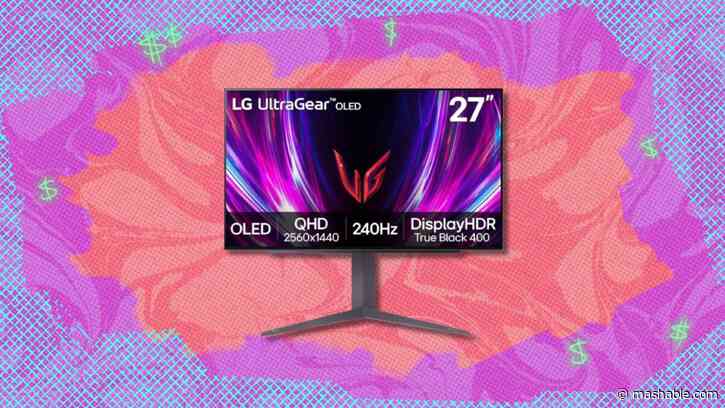 Save $400 on the 27-inch LG Ultragear OLED gaming monitor