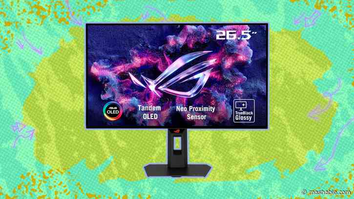 The Asus ROG Strix 27-inch OLED gaming monitor just hit a new all-time-low price