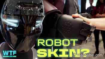 Meet the new humanoid with smart skin (I touched it)