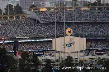 Fan sues Dodgers after being struck by phone falling from upper deck