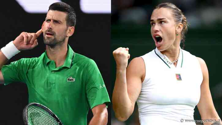 Djokovic y Sabalenka serán dupla en el dobles mixto del US Open