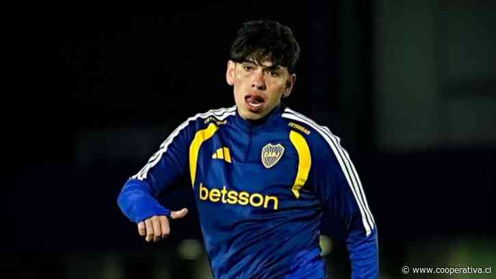 Carlos Palacios volvió a los entrenamientos en Boca Juniors y se prepara para la visita a O'Higgins