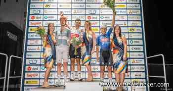Bergkoning Richard Carapaz wint daags na de Tour de France het criterium in Boxmeer