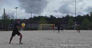 U.S. Men's Beach Soccer Team takes to the sand