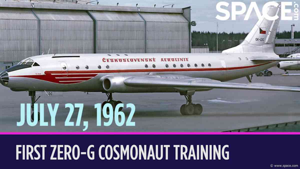 On this day in space! July 27, 1962:  The 1st zero-g cosmonaut training flight took off on a Soviet jetliner