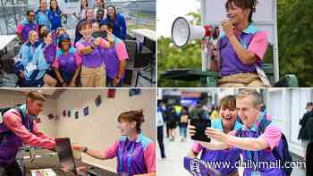 Commonwealth Games volunteer (and telly queen) Lorraine tells of her joy at seeing Sean McCann in pool for Scotland