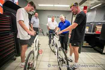 Cyclists shown Winnipeg’s warmer side