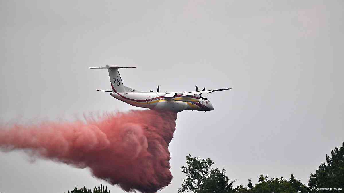 Vor nahender Hitzewelle: Macron meldet Teilerfolg bei Waldbrand-Bekämpfung