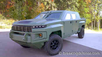Army picks GM Defense, Ford and BC Customs to build nine ISV-Heavy prototypes