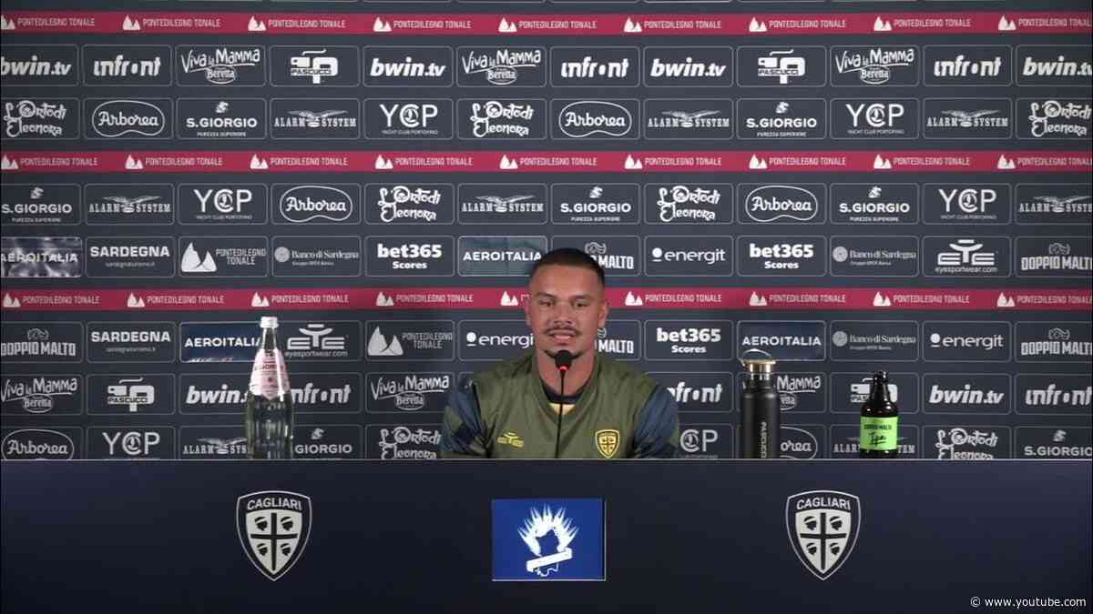 CAGLIARI | PRECAMPIONATO 26-27 | Elia Caprile in conferenza 🎙️