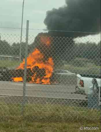 Survivor's family speaks after fiery I-40 crash