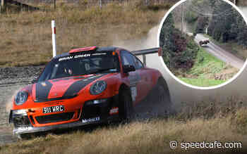 Watch wild moment Porsche 911 rally car takes flight