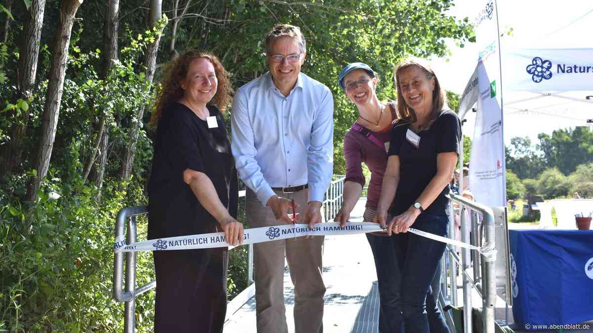 Premiere für Hamburg: Naturnaher Erlebnispfad ist jetzt auch barrierefrei