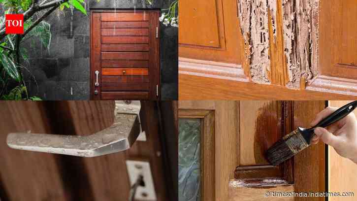 5 Must-try monsoon maintenance tips for a grand wooden entrance door