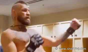 Conor McGregor posts footage of himself throwing kicks before UFC 329 main event