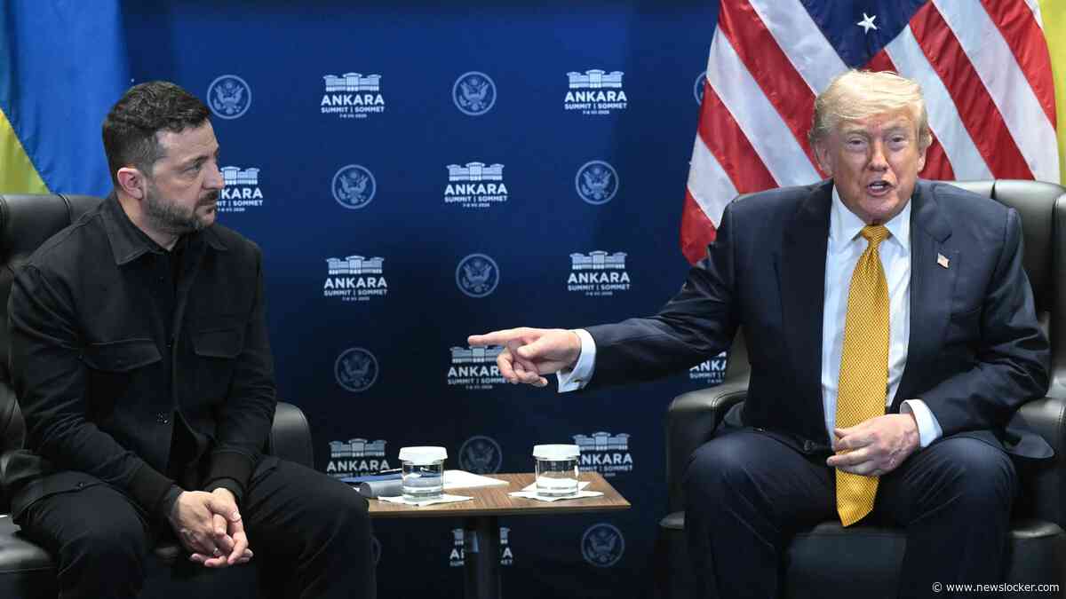 ’Trump positiever over Zelenski, die steeds meer behoort tot categorie mensen die winnen’