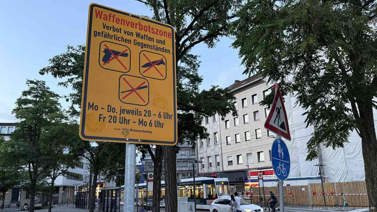 18 Monate Waffenverbotszone in Braunschweig: So fällt die Bilanz der Polizei aus