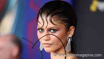 Zendaya turns heads in dramatic thigh-skimming black gown at Marvel premiere