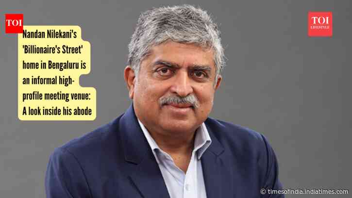 Nandan Nilekani's 'Billionaire's Street' home in Bengaluru is an informal high-profile meeting venue: A look inside his abode