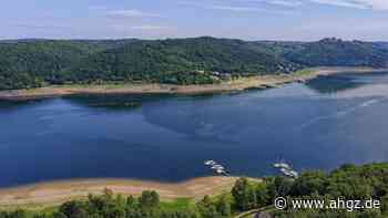 Trockenheit: Niedrigwasser trifft Tourismus am Edersee