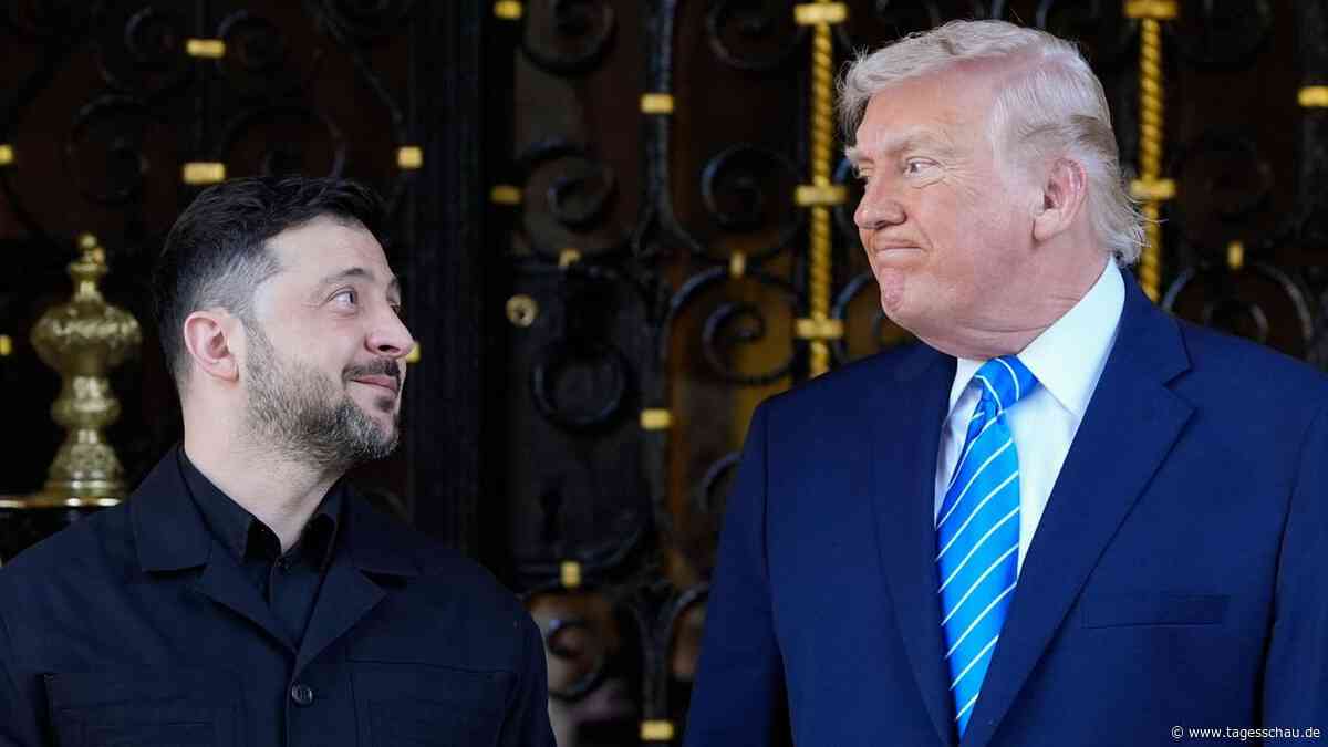 Selenskyj bei Trump: Eine kaum für möglich gehaltene Annäherung
