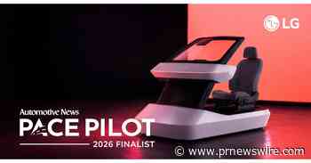 LG ELECTRONICS' ULTRAVIEW WINDSHIELD DISPLAY NAMED FINALIST FOR 2026 PACE PILOT AWARD