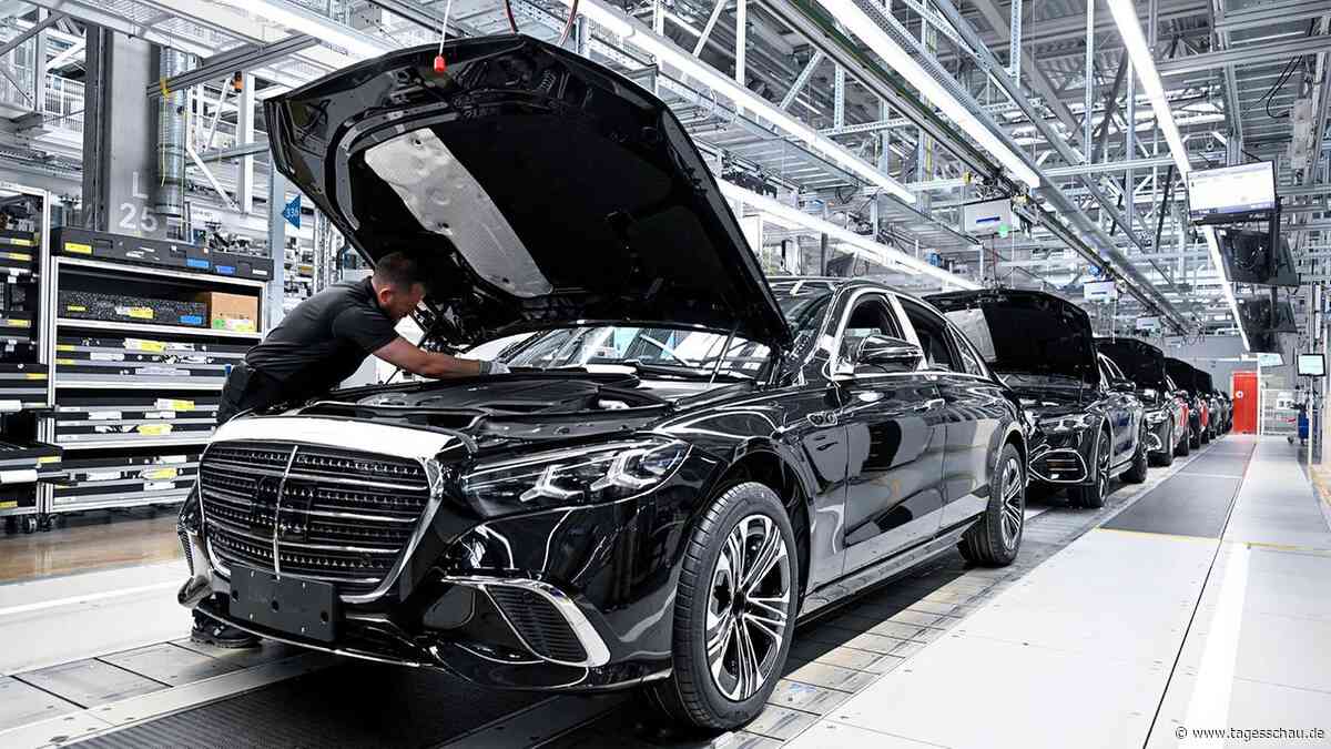 Mercedes erneut mit Gewinneinbruch in Autosparte