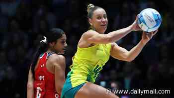 Australia netball star suffers wardrobe malfunction as players performances shine despite dress difficulty