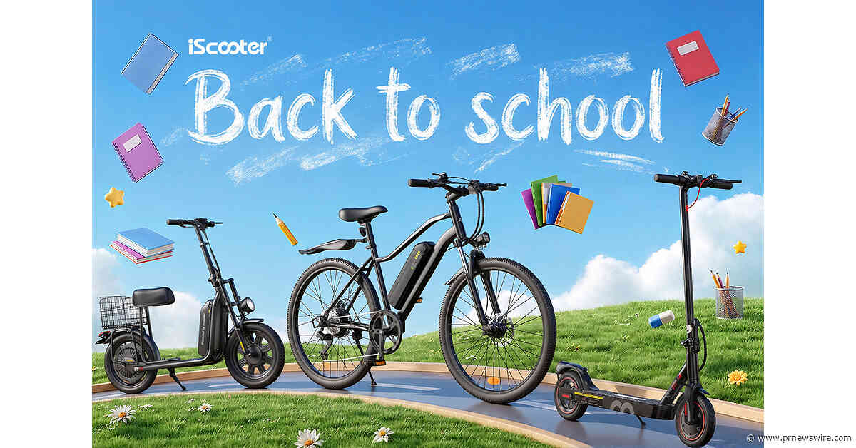 iScooter startet europaweite 45-Tage-Kampagne zum Schul- und Semesterstart, um einen intelligenteren Schul- und Hochschulweg zu fördern