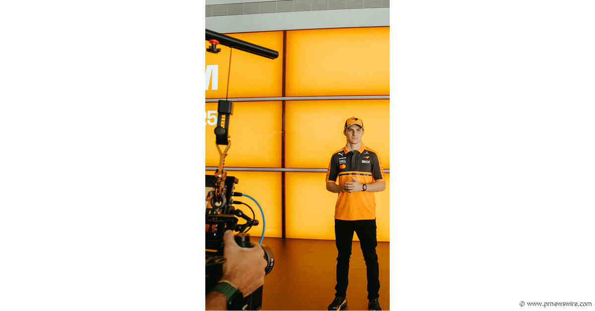 Velo y el equipo McLaren Mastercard Formula 1® publican imágenes de Lando Norris y Oscar Piastri