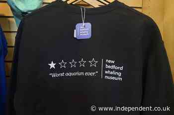 Museum’s ‘worst aquarium ever’ merch becomes latest viral must-have