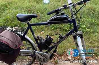 POL-WAF: Warendorf-Hoetmar. Fahrrad zum Kleinkraftrad umgebaut