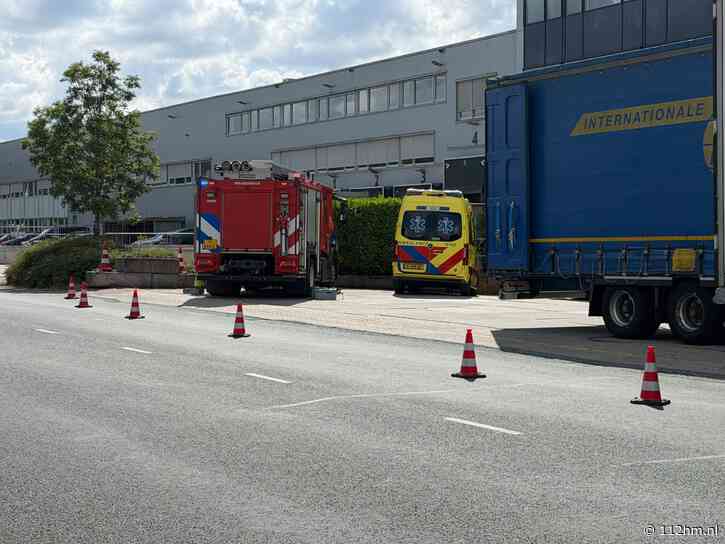 Brandweer verleent lichte hulpverlening bij bedrijf aan Europaweg in Bodegraven