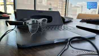 This PC Uses AR Glasses to Create a 100-inch Virtual Workspace, and, Yes, It Actually Works